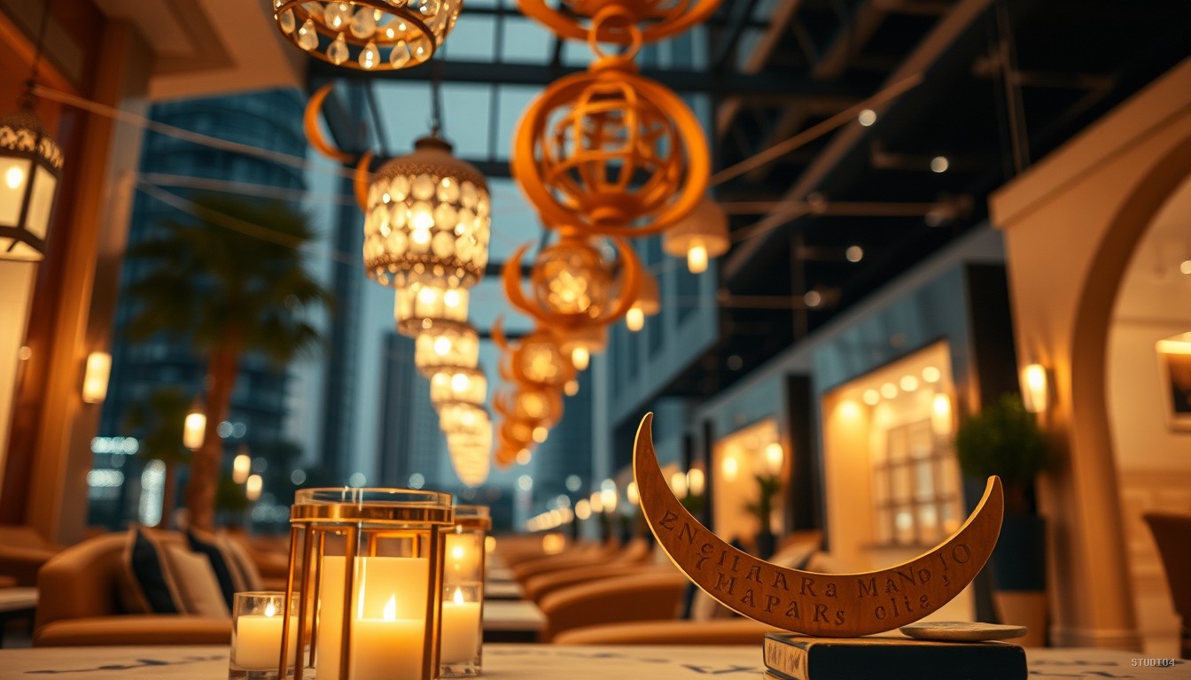 Lantern And Architectural Shadow Composition · Ramadan & Eid 196