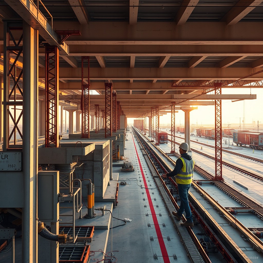 Infrastructure Road Project · Construction 168